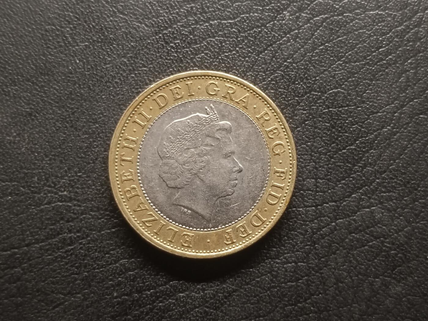 荟藏特别场次第四期——“社长的钢镚堆” 英国1999年2镑双色币 