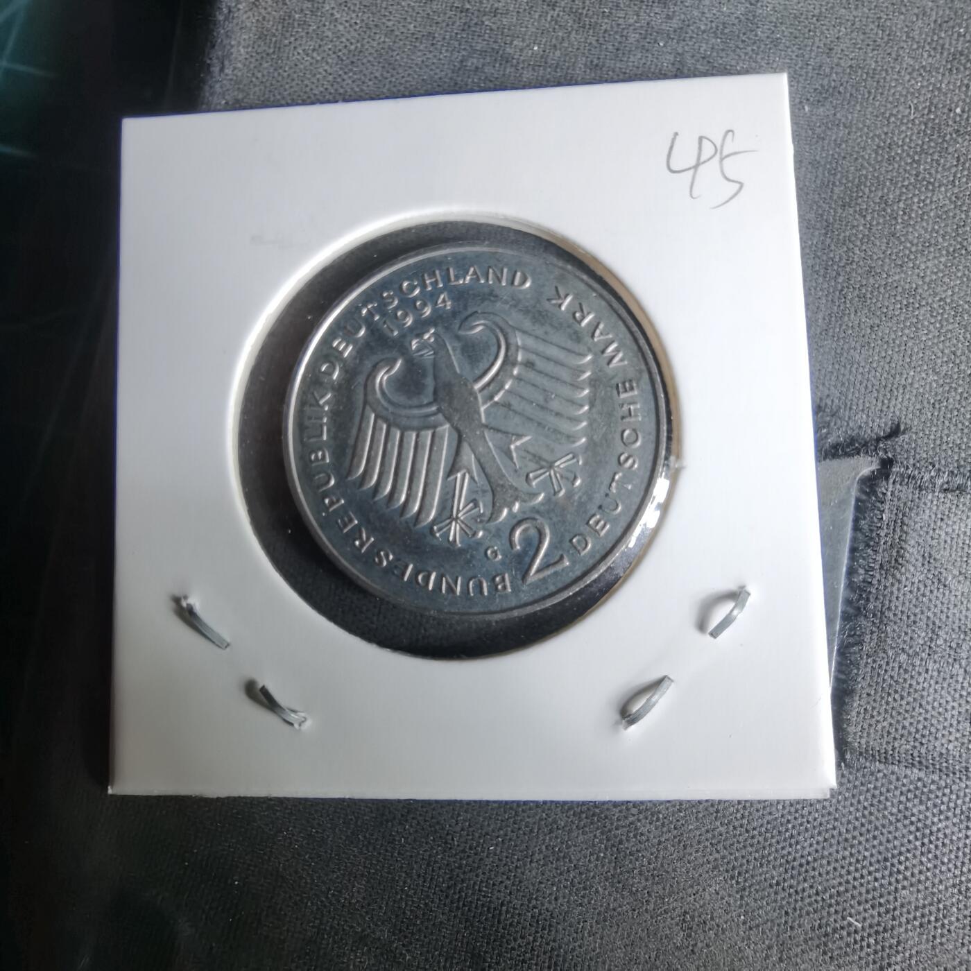 沼泽如烟--第1008场 德国1989年2马克