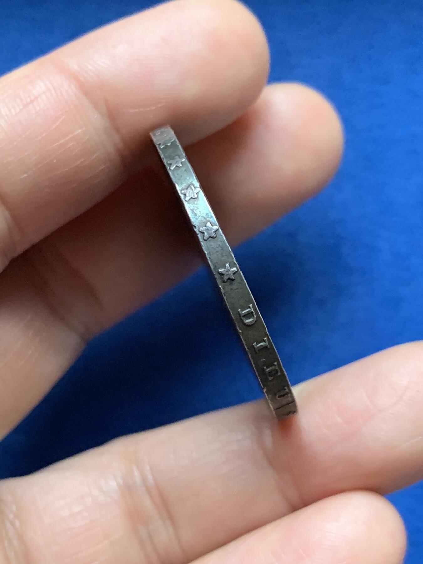 《竞宝斋》第467场 周日，周一 2场连拍 （全场包邮）欢迎送拍 法国 1873年 大力神 5法郎 银币