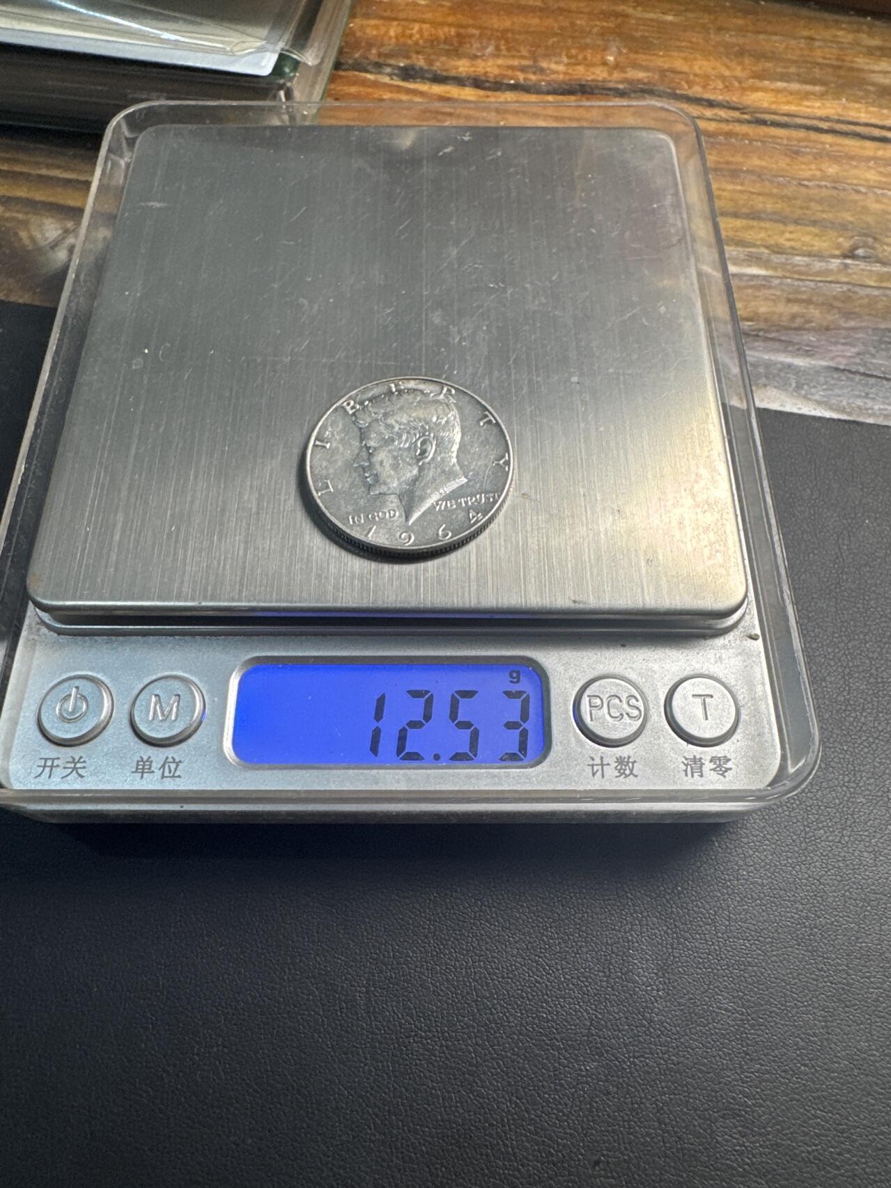 ❤️【币观天下】❤️ 第343期钱币秒杀拍卖场- 2026.3.6周五晚上6点半场 长期征集拍品  1964年美国肯尼迪半美元银币，12.7克900银