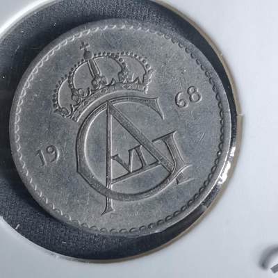 沼泽如烟--第1008场 - 瑞典1968年50欧尔