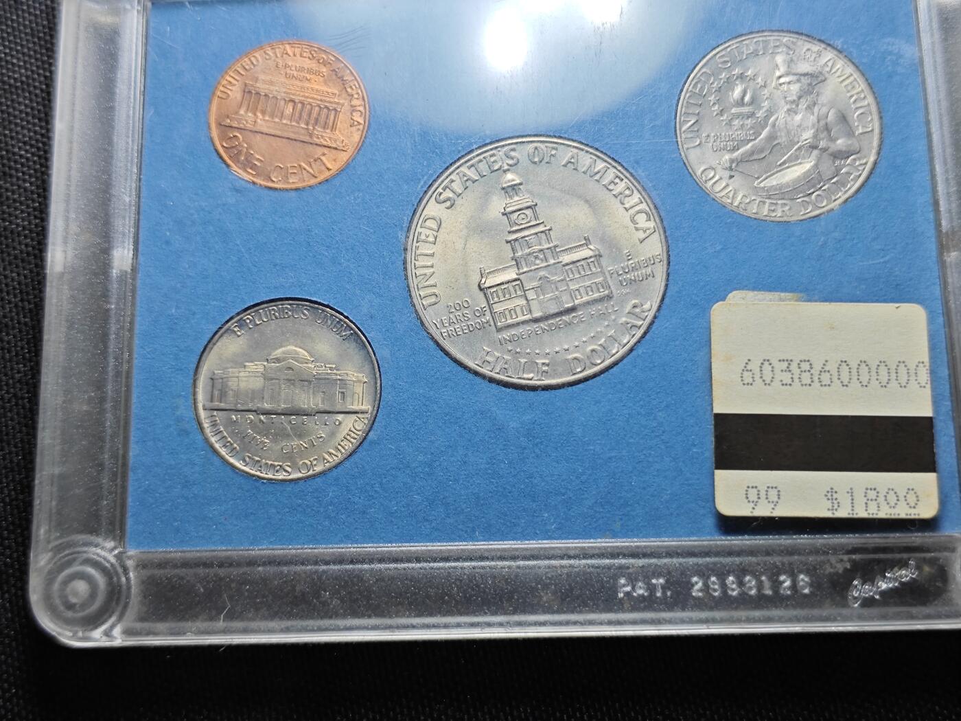 KK钱币收藏小铺   套币 批量/好品散币专场 2月预留时间 周末发货  美国套币 含1976建国200周年纪念币