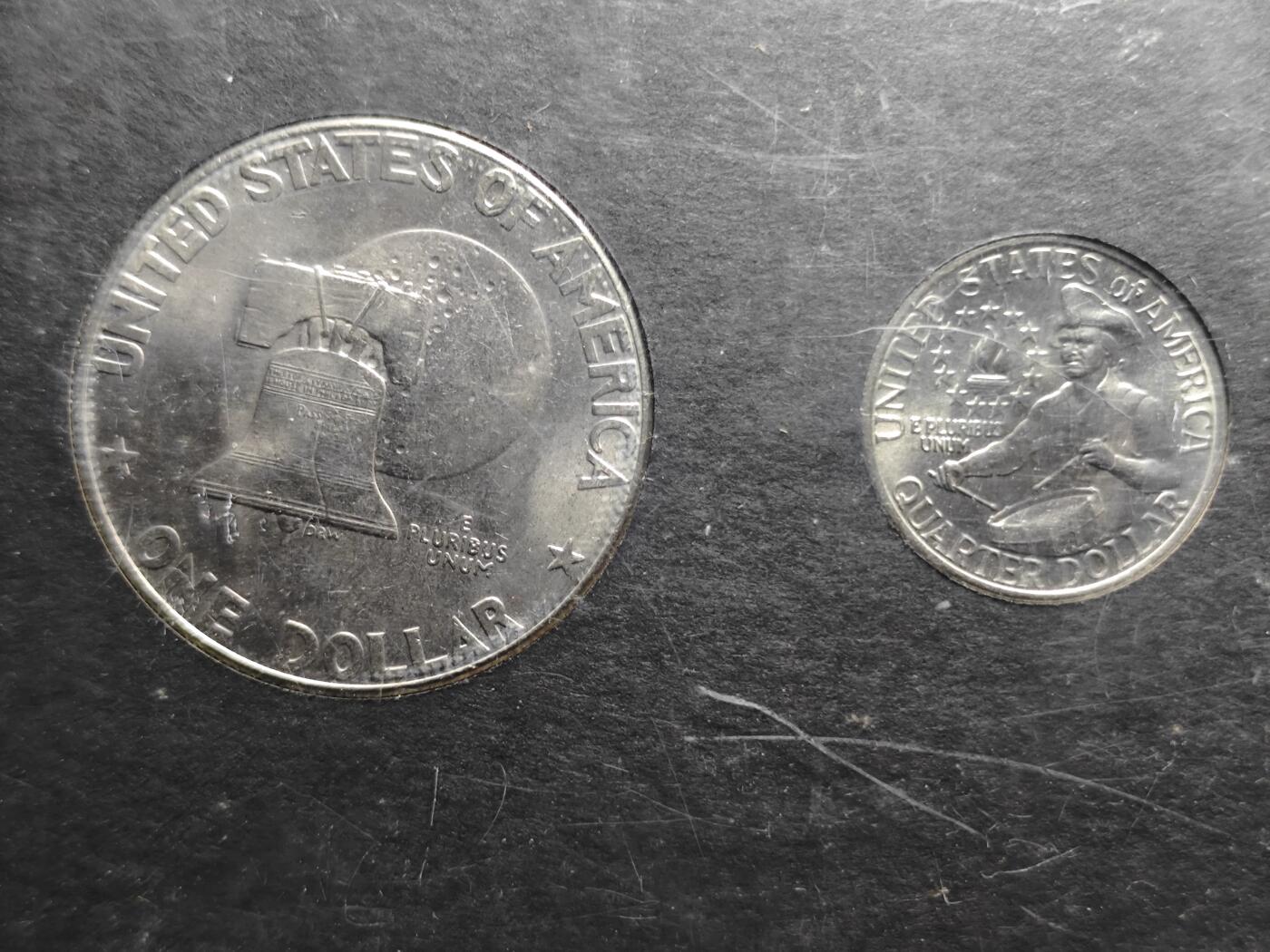 KK钱币收藏小铺   套币 批量/好品散币专场 2月预留时间 周末发货  1976美国建国200周年纪念套币