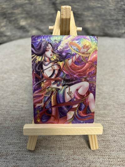 喜灰玩卡拍卖第五期，接拍品0佣金，欢迎送拍，释放现金流，让自己有资金可以购买更多喜欢的卡牌，让别的卡友能淘到更多心仪的卡牌 - 墨婉文化 太乙老师绘 白羊座 粗闪