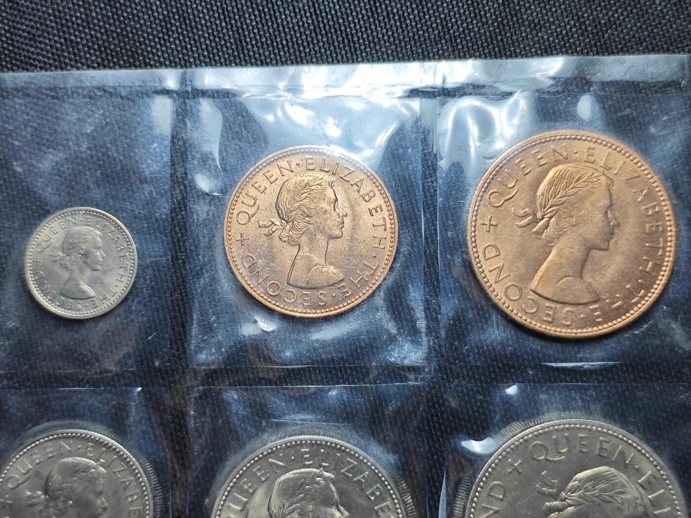 KK钱币收藏小铺   套币 批量/好品散币专场 2月预留时间 周末发货  1965新西兰大小面值清年一套 好品