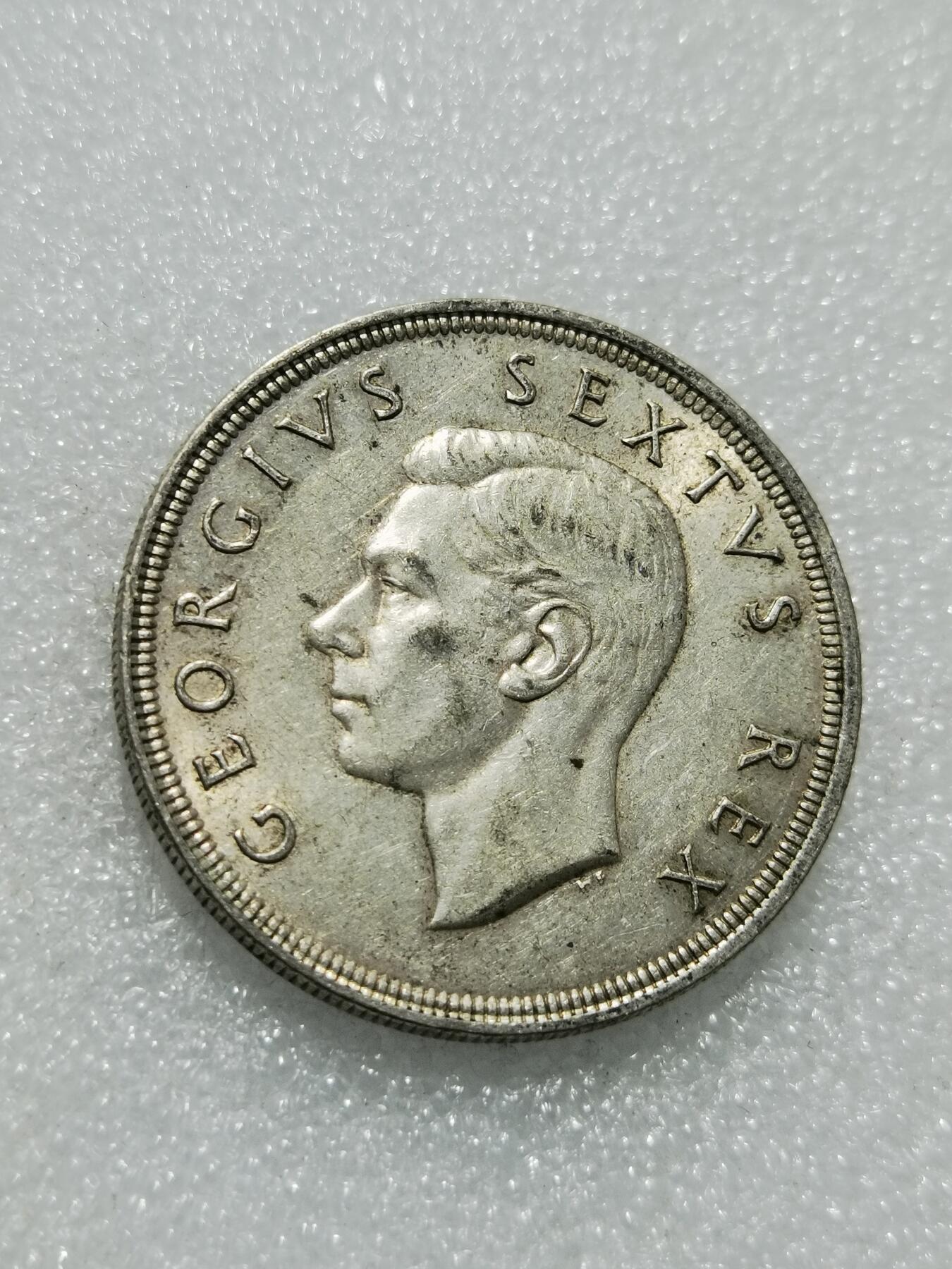 天下钱庄专场欢迎参拍 南非羚羊5先令银币