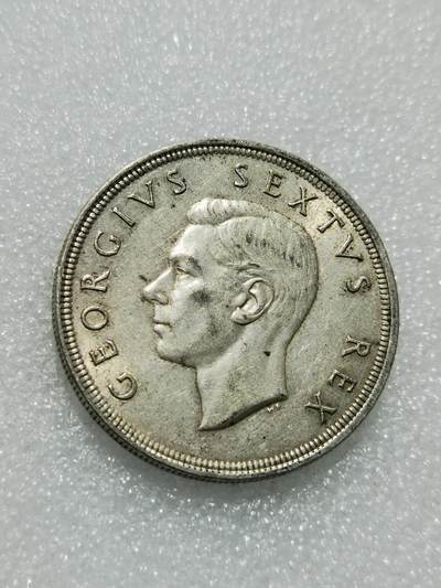 天下钱庄专场欢迎参拍 - 南非羚羊5先令银币