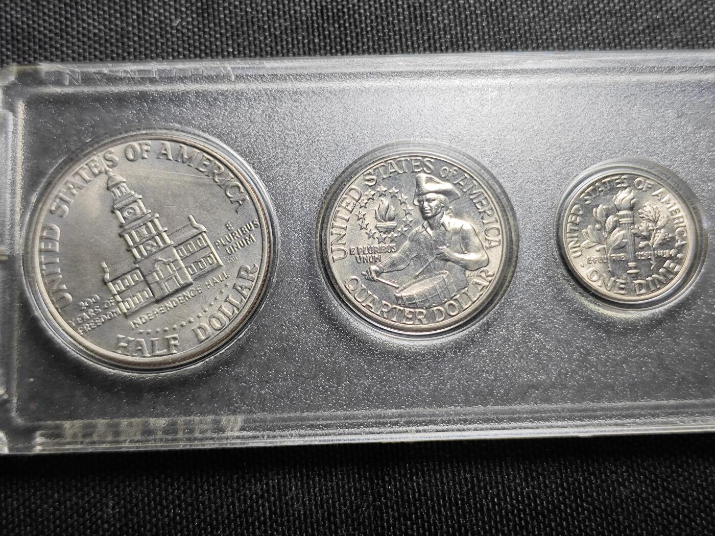 KK钱币收藏小铺   套币 批量/好品散币专场 2月预留时间 周末发货  美国套币 含1976年建国200周年纪念币