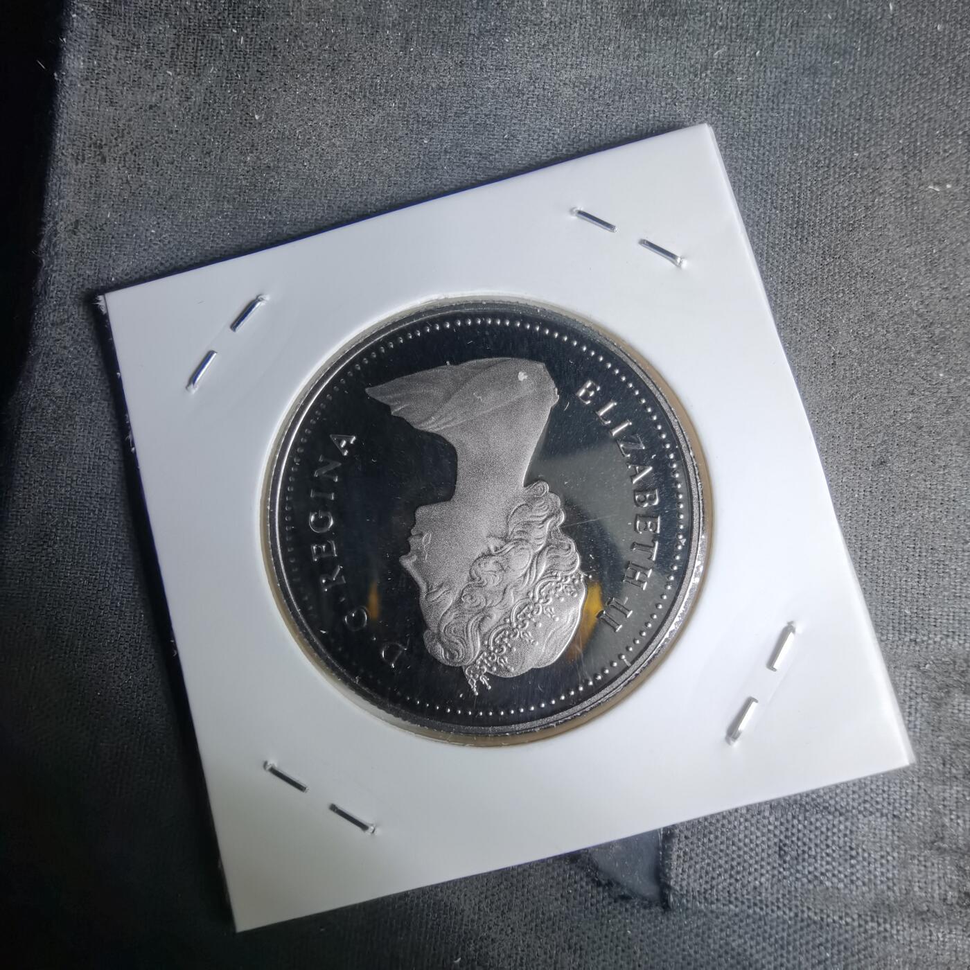 沼泽如烟--第1011场 加拿大1983年一元精制币