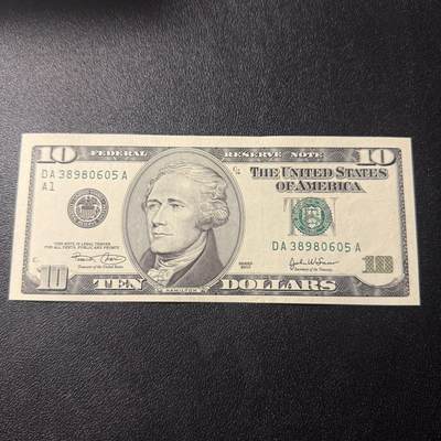 第15期 库存 - 美国 2003年大头10 无47 全新unc