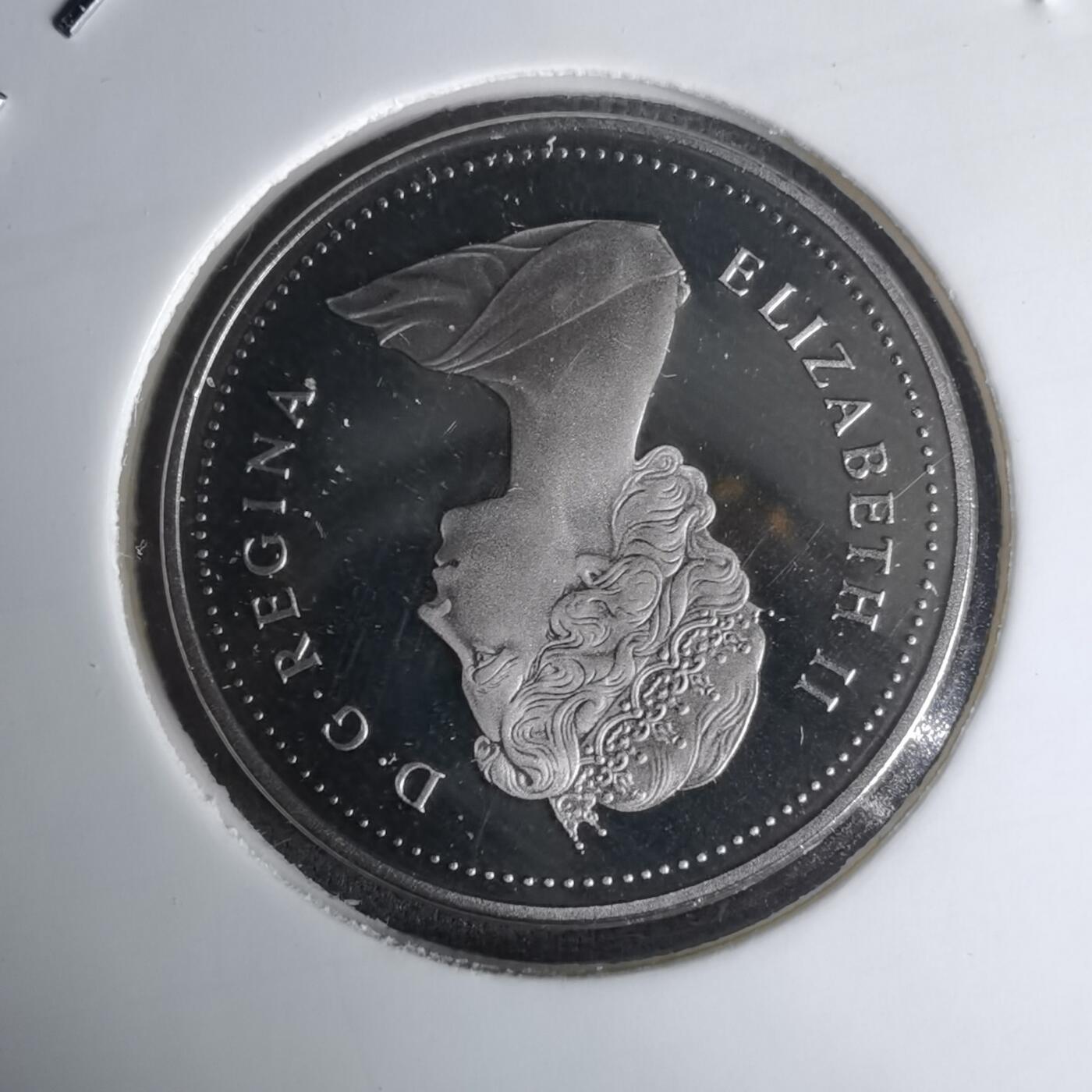 沼泽如烟--第1011场 加拿大1983年5分精制币