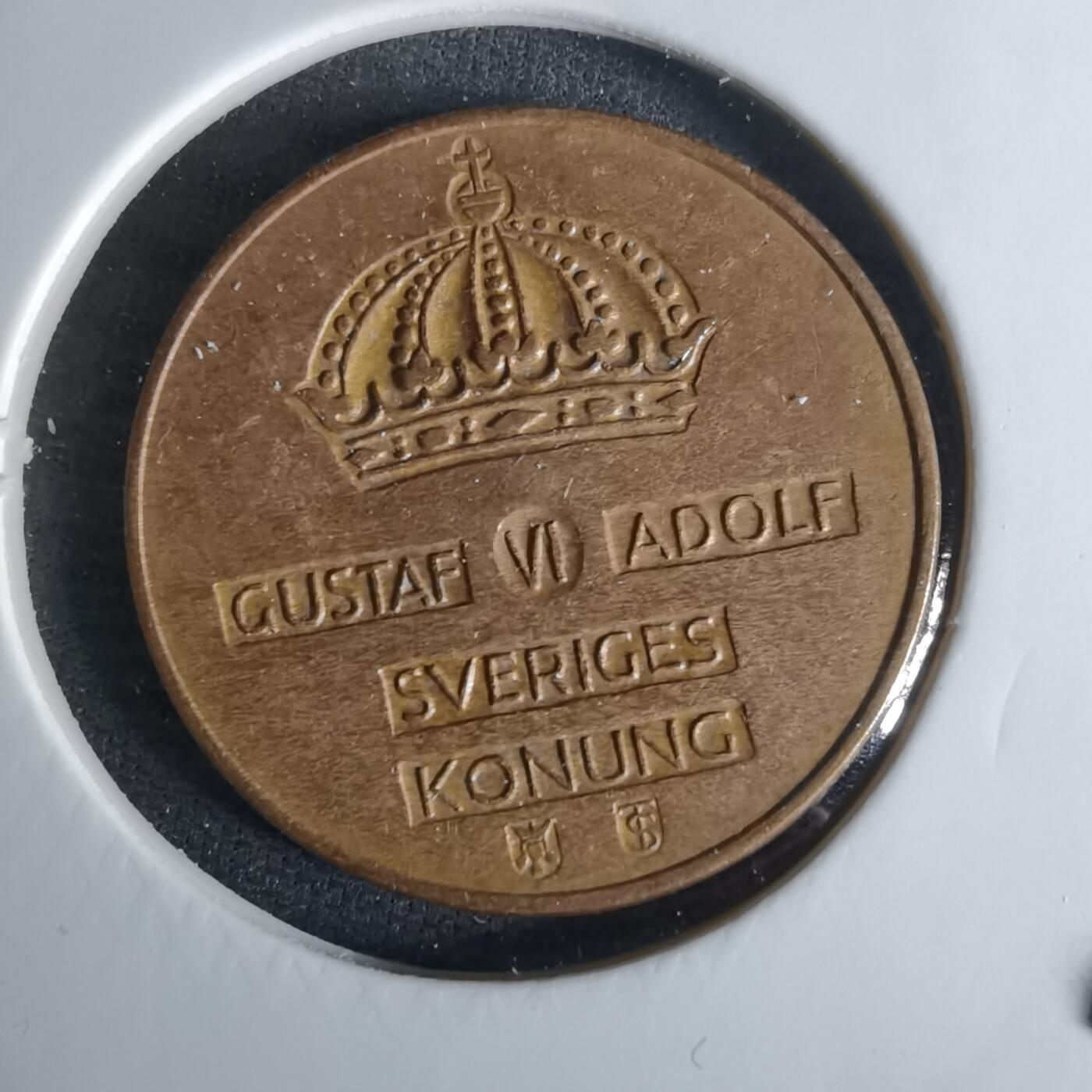 沼泽如烟--第1008场 瑞典1952年2欧尔