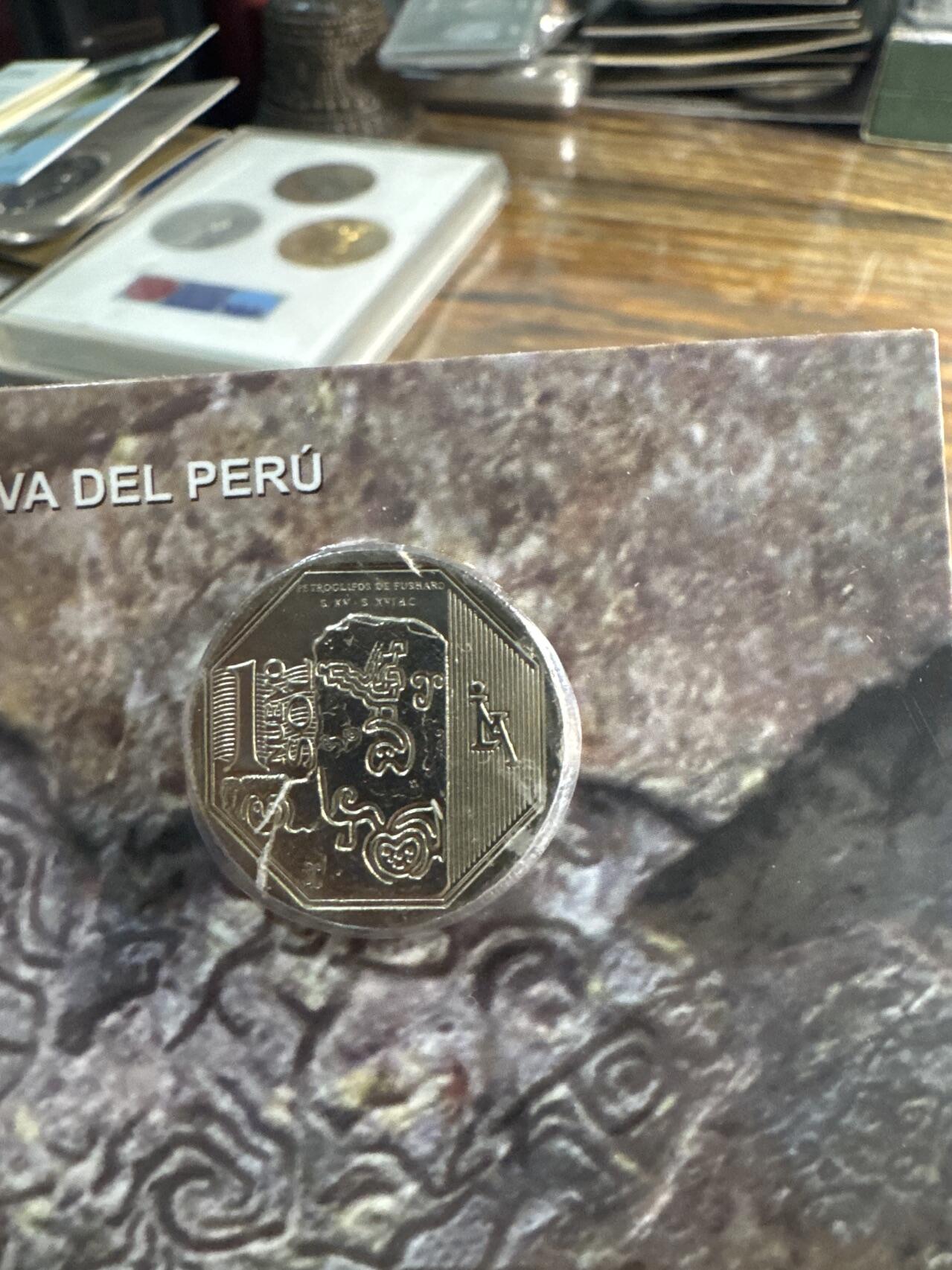 ❤️【币观天下】❤️ 第343期钱币秒杀拍卖场- 2026.3.6周五晚上6点半场 长期征集拍品  秘鲁铜币官方卡4枚一组