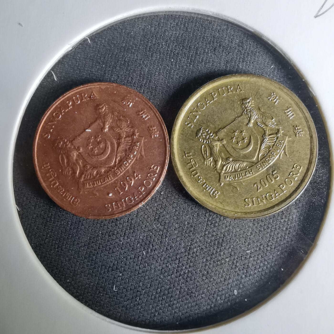 沼泽如烟--第1008场 新加坡两枚