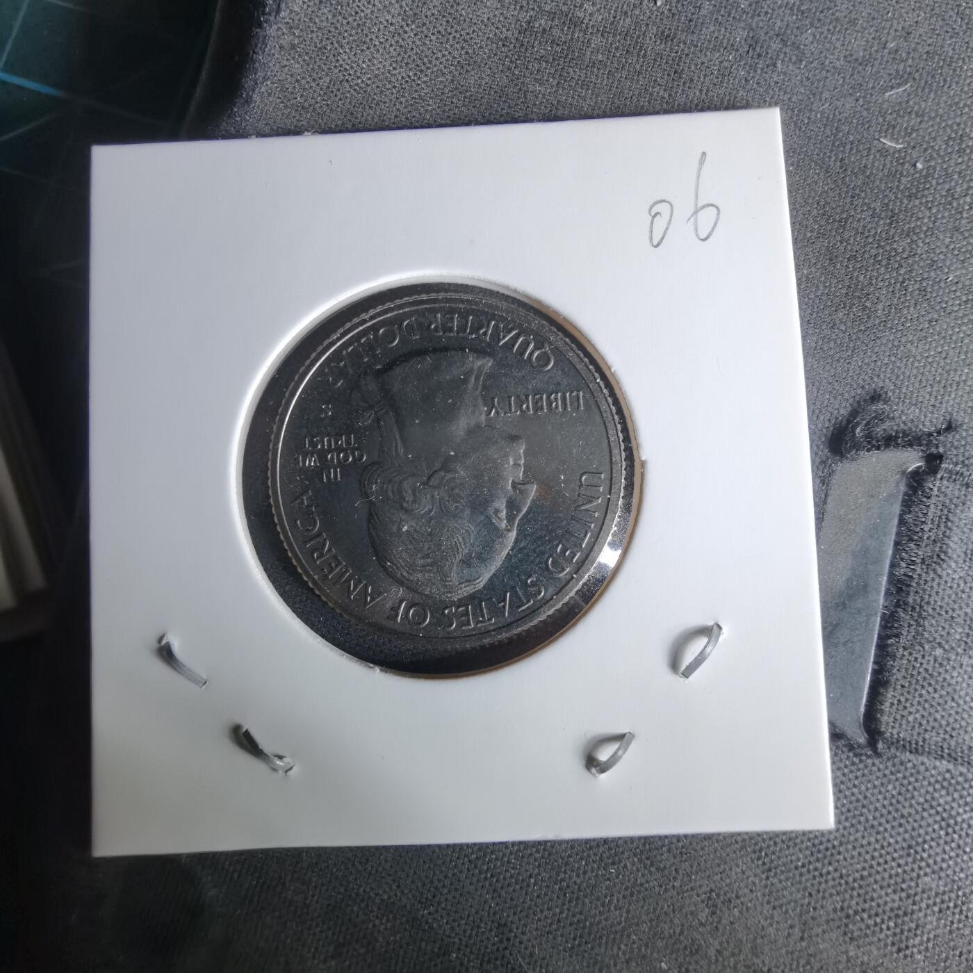 沼泽如烟--第1008场 美国2017年25分纪念币