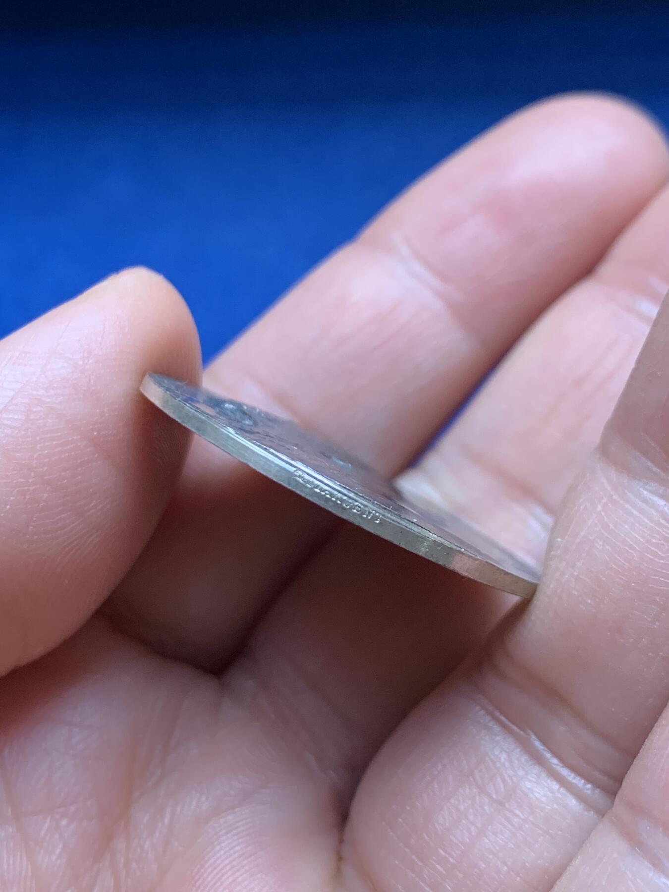 《竞宝斋》第467场 周日，周一 2场连拍 （全场包邮）欢迎送拍 法国玛丽安娜-亚眠公证人银质代币，13.1g，31.5mm，丰饶角2argent边铭