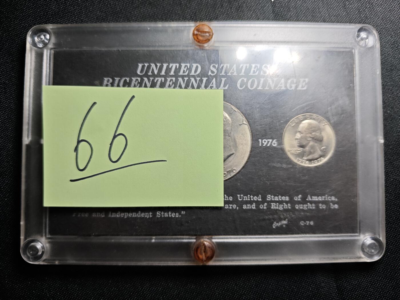 KK钱币收藏小铺   套币 批量/好品散币专场 2月预留时间 周末发货  1976美国建国200周年纪念套币