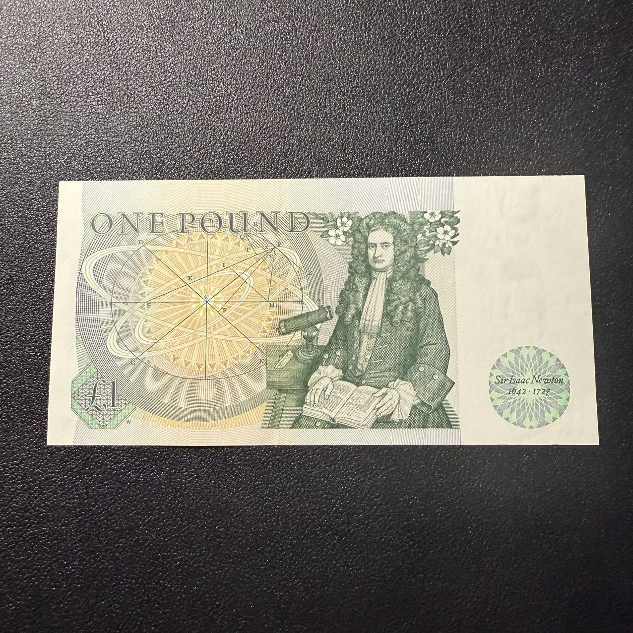 第15期 库存 英国 1982年1镑 全新unc