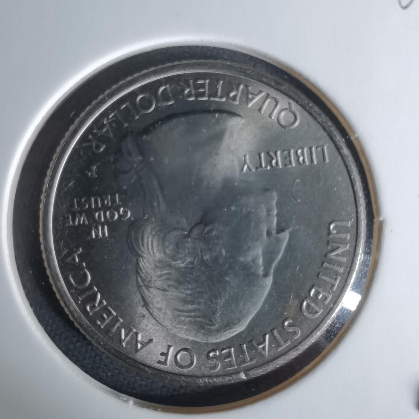 沼泽如烟--第1008场 美国2017年25分纪念币