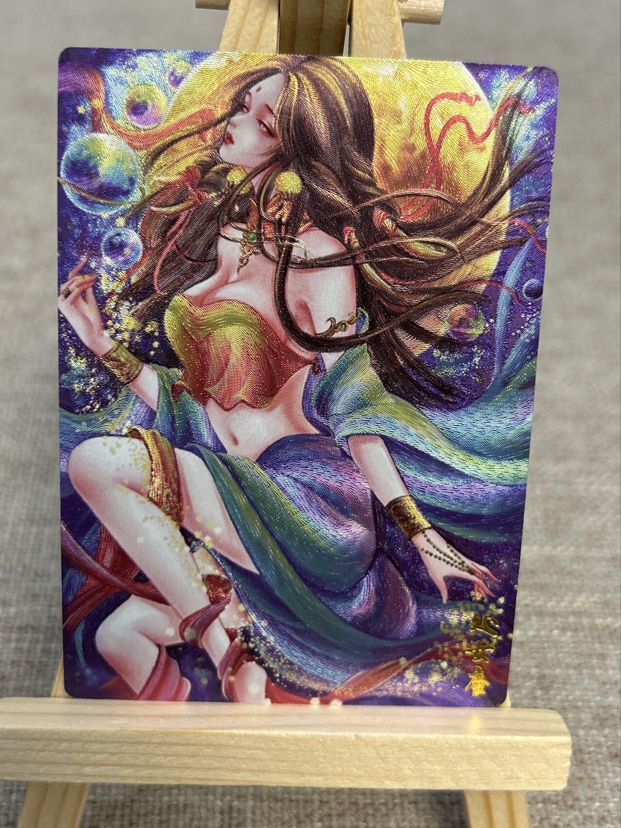 喜灰玩卡拍卖第五期，接拍品0佣金，欢迎送拍，释放现金流，让自己有资金可以购买更多喜欢的卡牌，让别的卡友能淘到更多心仪的卡牌 墨婉文化 太乙老师绘 处女座 粗闪