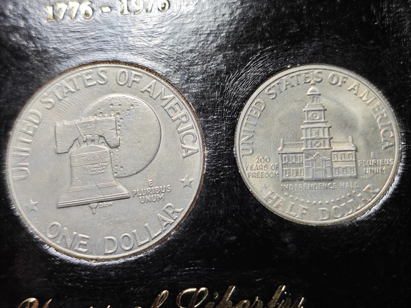 KK钱币收藏小铺   套币 批量/好品散币专场 2月预留时间 周末发货  1976美国建国200周年纪念套币