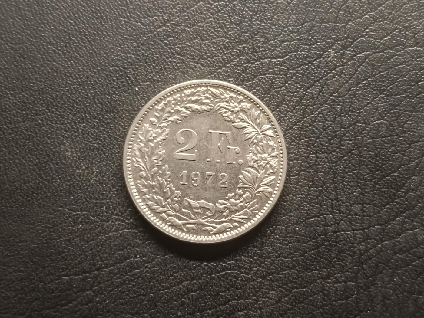 荟藏特别场次第四期——“社长的钢镚堆” 瑞士2法郎1972年