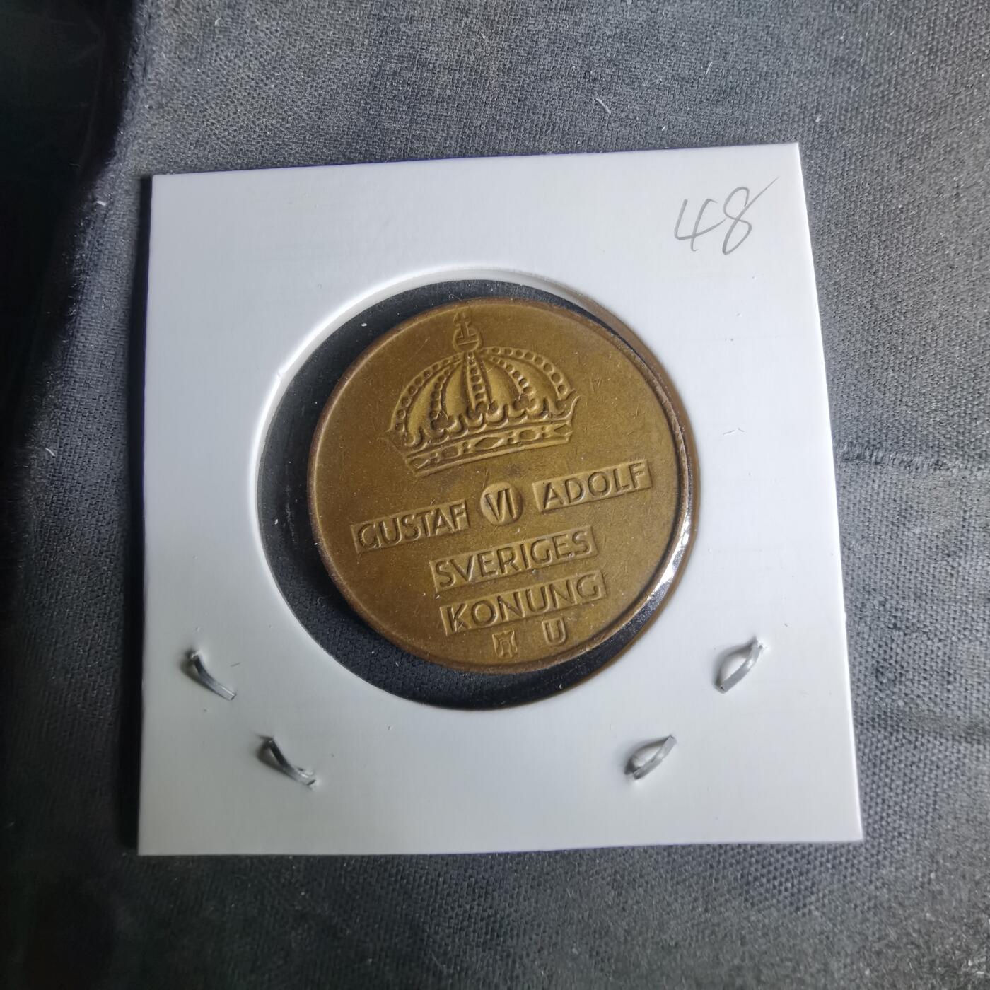 沼泽如烟--第1008场 瑞典1962年5欧尔