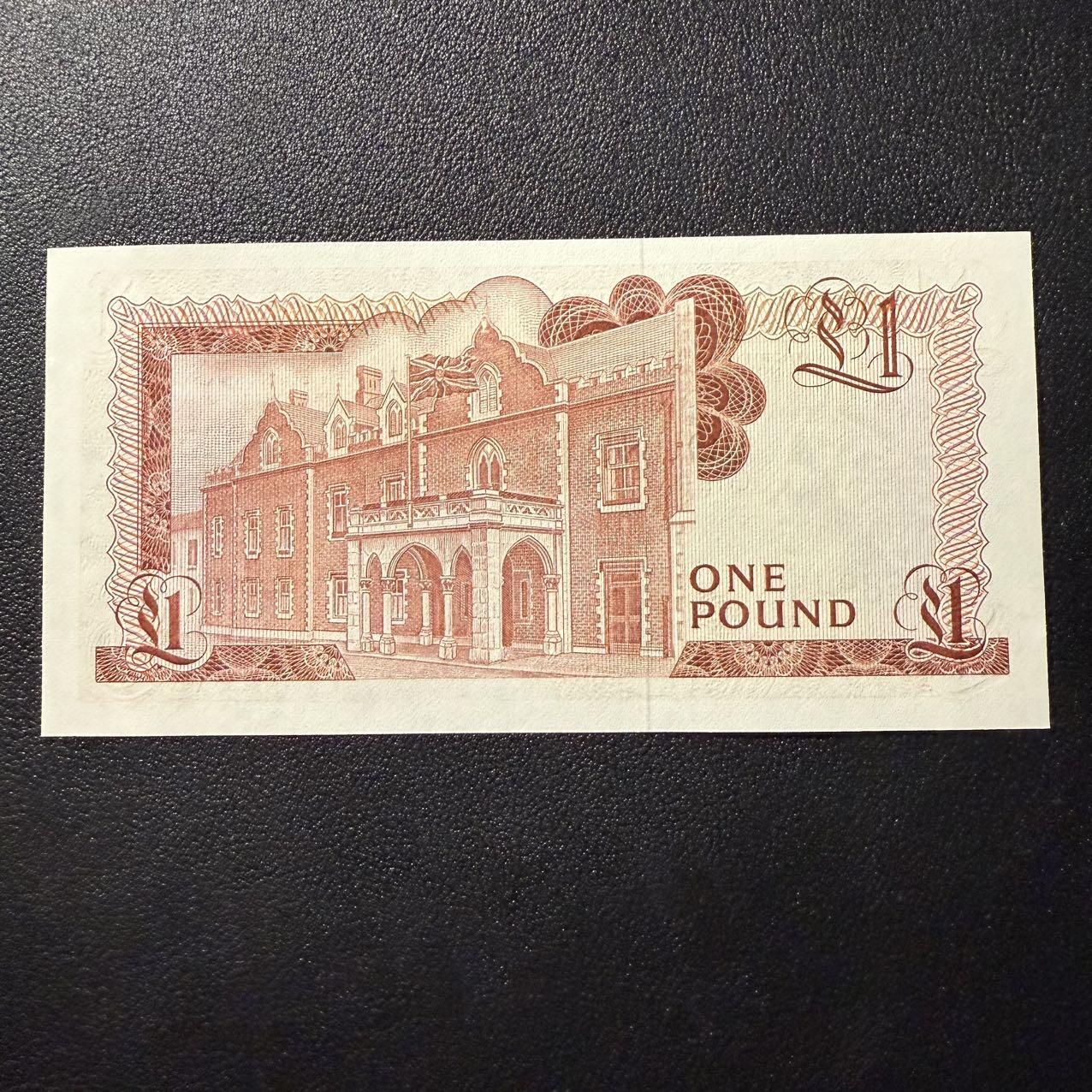 第15期 库存 直布罗陀1975年1镑 全新unc