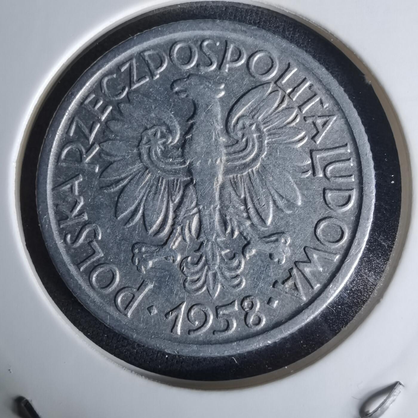 沼泽如烟--第1008场 波兰1958年2兹罗提