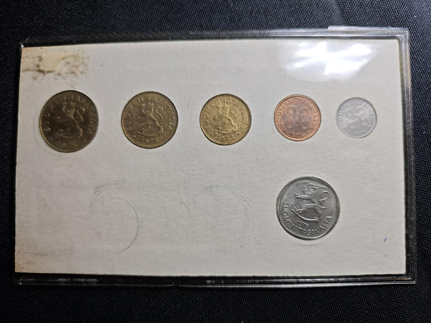 KK钱币收藏小铺   套币 批量/好品散币专场 2月预留时间 周末发货  芬兰套币