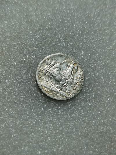 天下钱庄专场欢迎参拍 - 意大利胜利马车1里拉银币