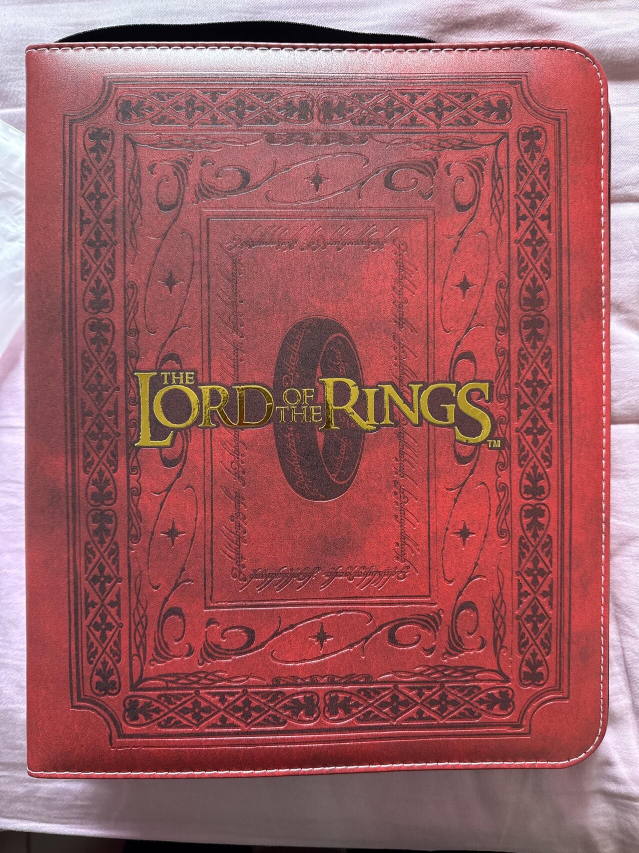 月落卡牌大清仓第6期 集卡社   指环王   全新未使用卡册一本