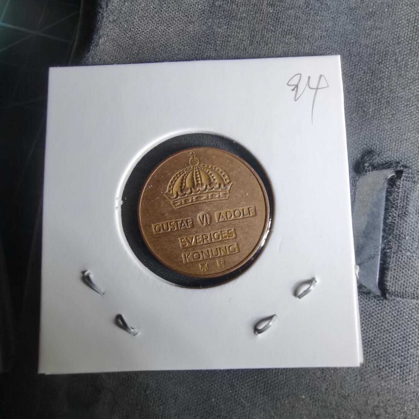 沼泽如烟--第1008场 瑞典1952年2欧尔