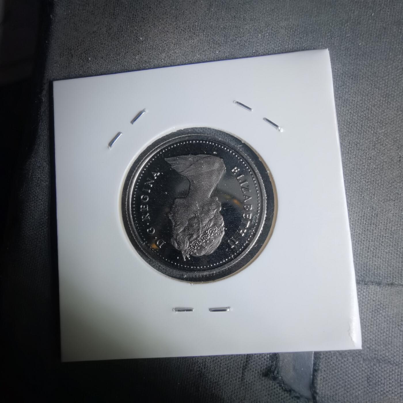 沼泽如烟--第1011场 加拿大1983年25分精制币