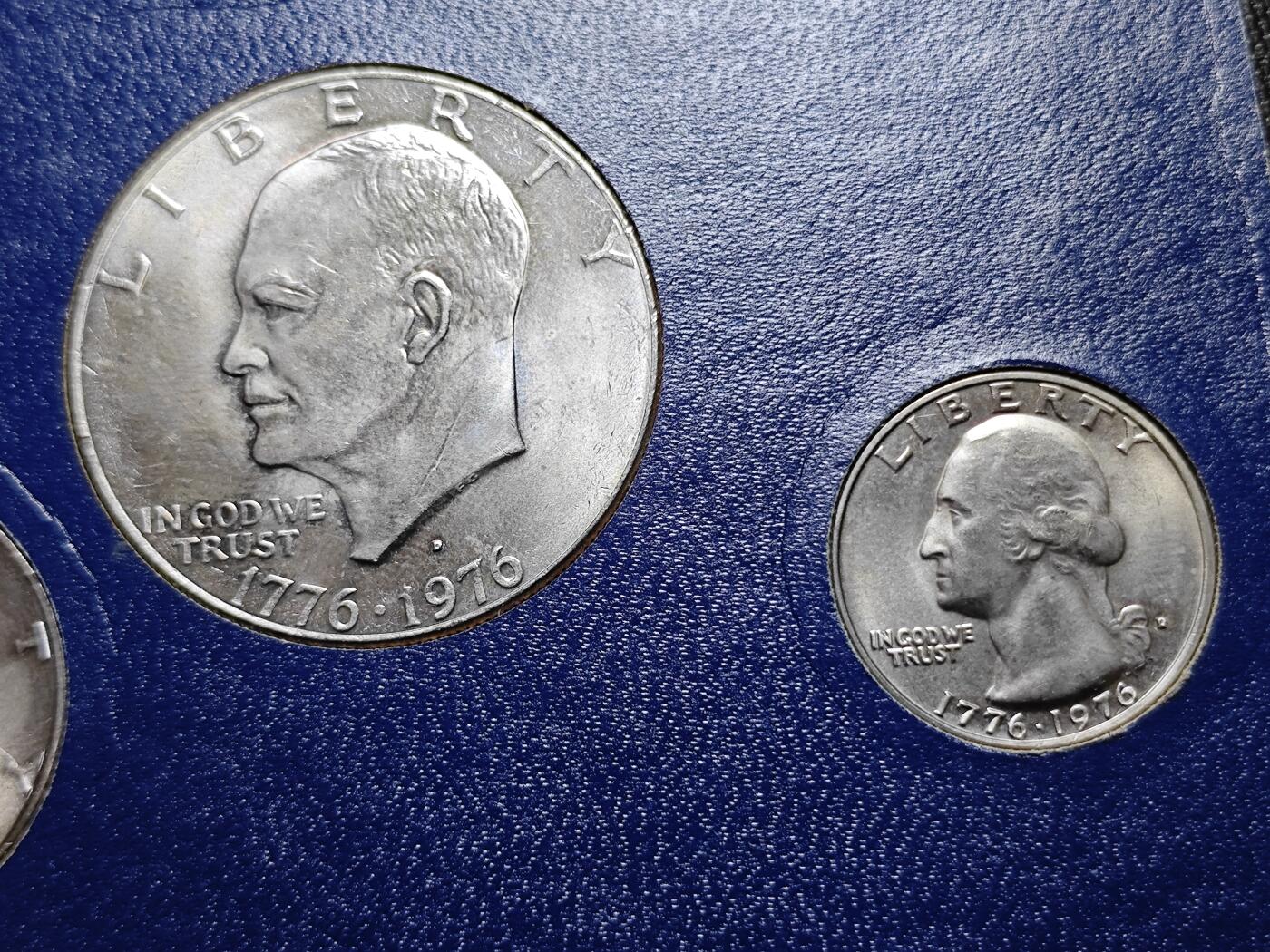 KK钱币收藏小铺   套币 批量/好品散币专场 2月预留时间 周末发货 1975 美国建国200周年纪念套币