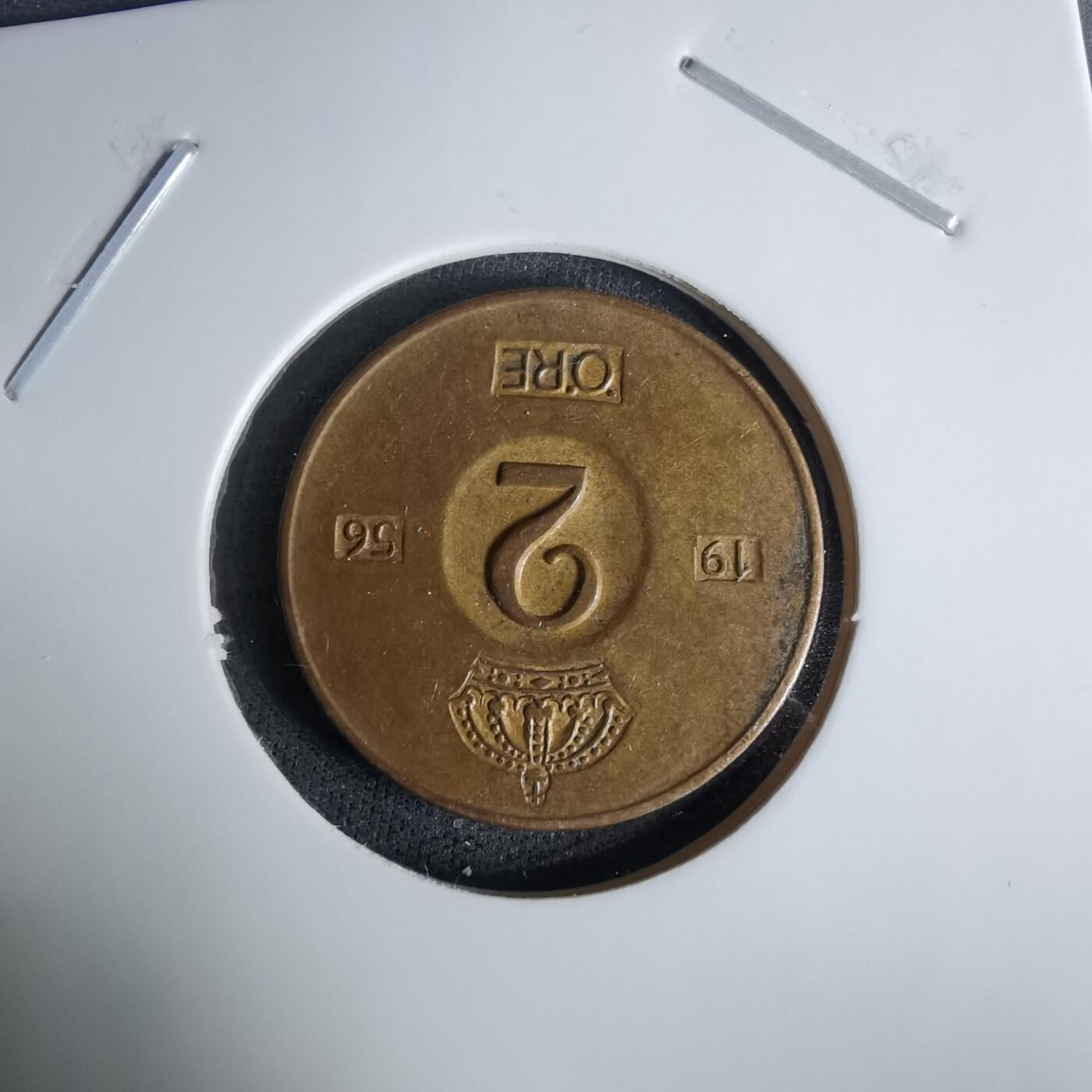 沼泽如烟--第1008场 瑞典1956年2欧尔