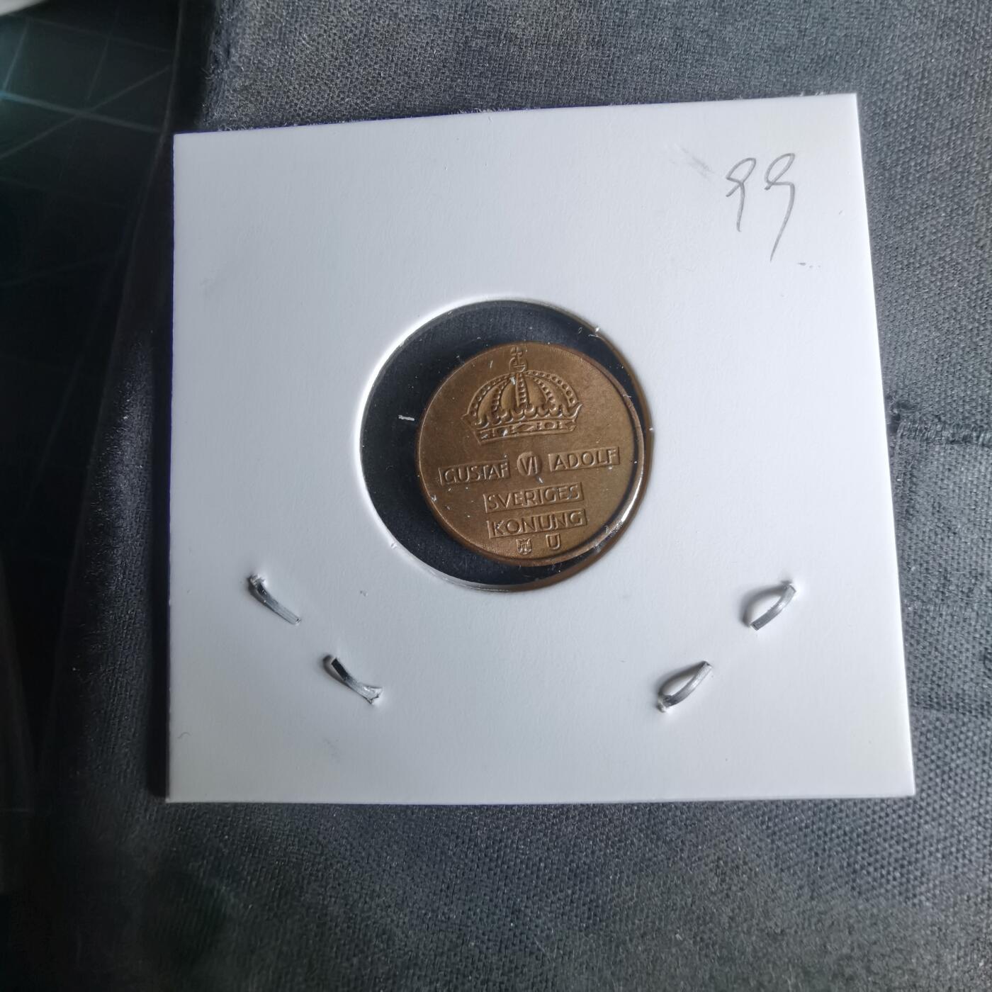 沼泽如烟--第1008场 瑞典1968年1欧尔