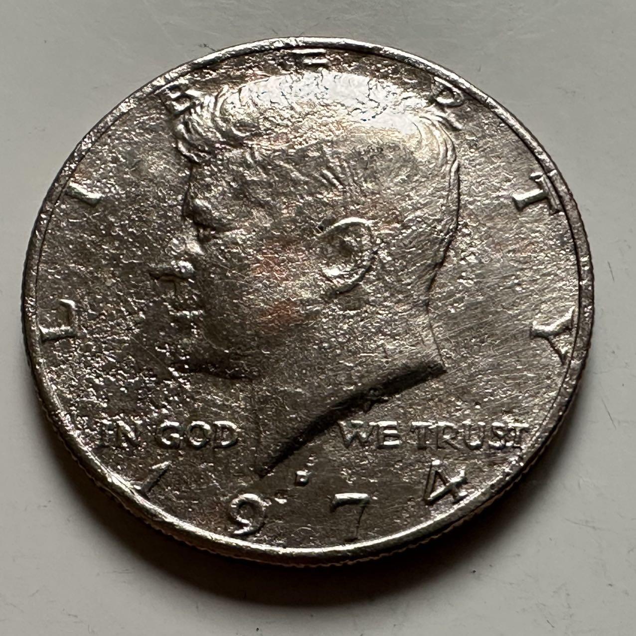 🌹外币初藏🌹🐯2026年第23场  每周二四六晚8️⃣点 接代拍 美国1974年半美元