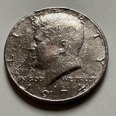 🌹外币初藏🌹🐯2026年第23场  每周二四六晚8️⃣点 接代拍 - 美国1974年半美元