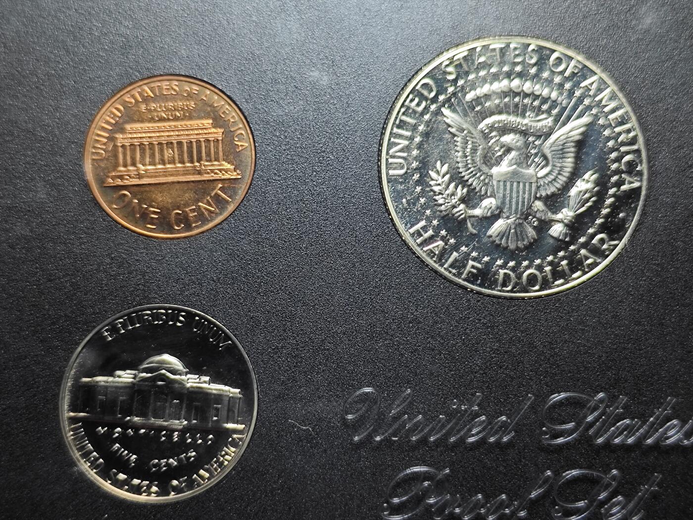 KK钱币收藏小铺   套币 批量/好品散币专场 2月预留时间 周末发货  1968美国大小面值精制套币 含50分银币