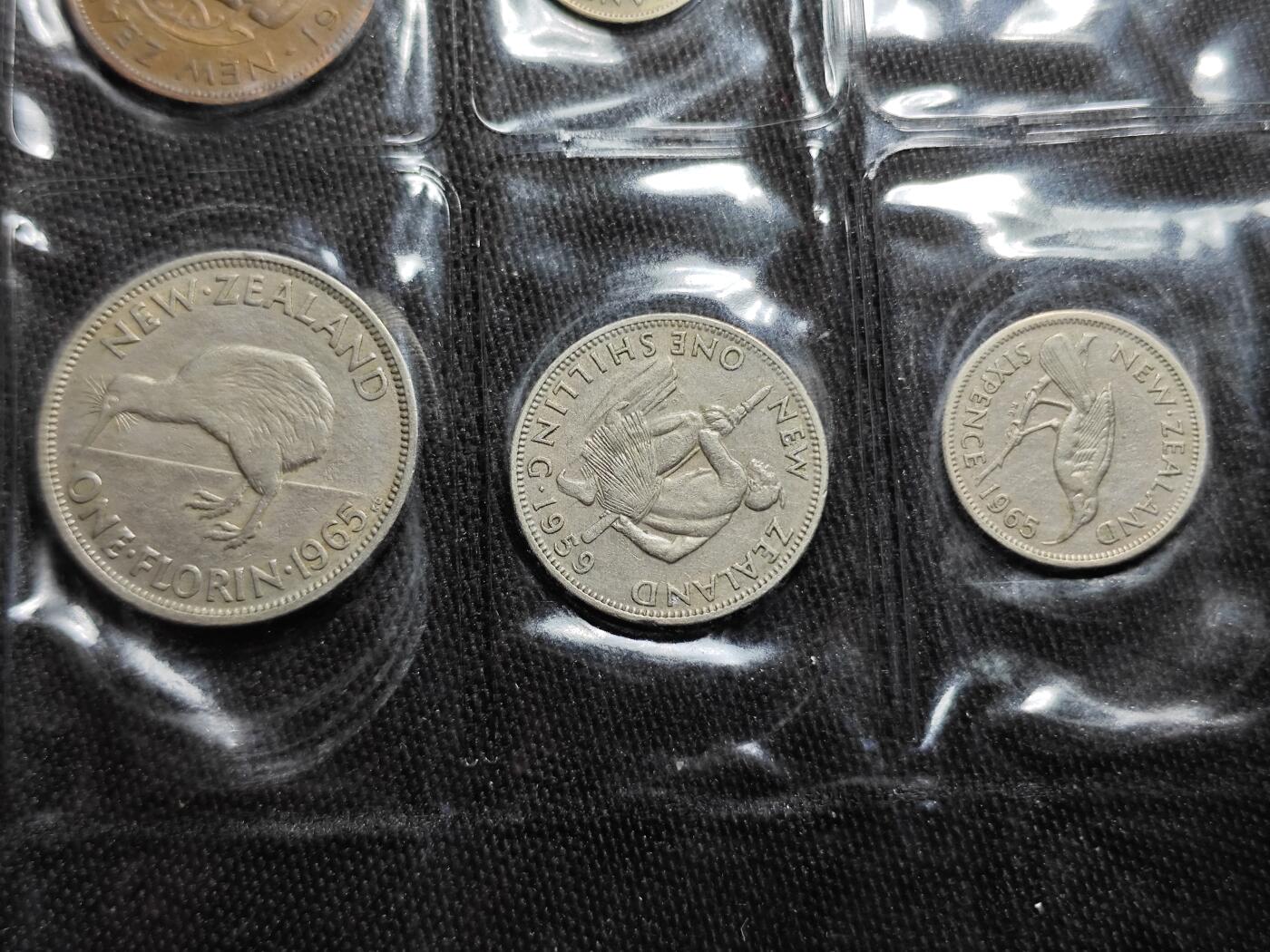 KK钱币收藏小铺   套币 批量/好品散币专场 2月预留时间 周末发货  新西兰大小面值一套