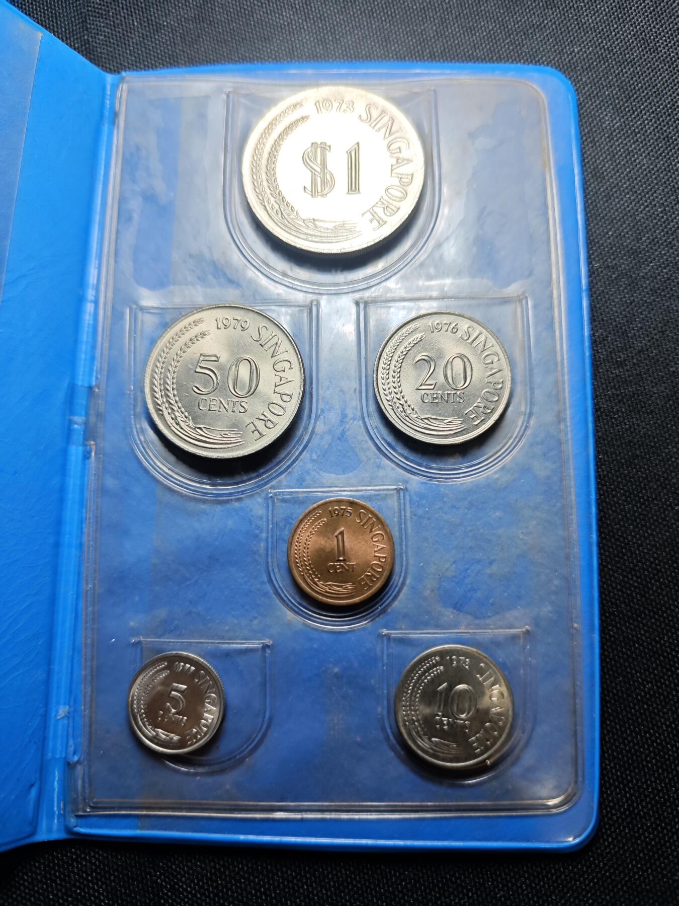 KK钱币收藏小铺   套币 批量/好品散币专场 2月预留时间 周末发货  新加坡动物版大小面值一套 好品