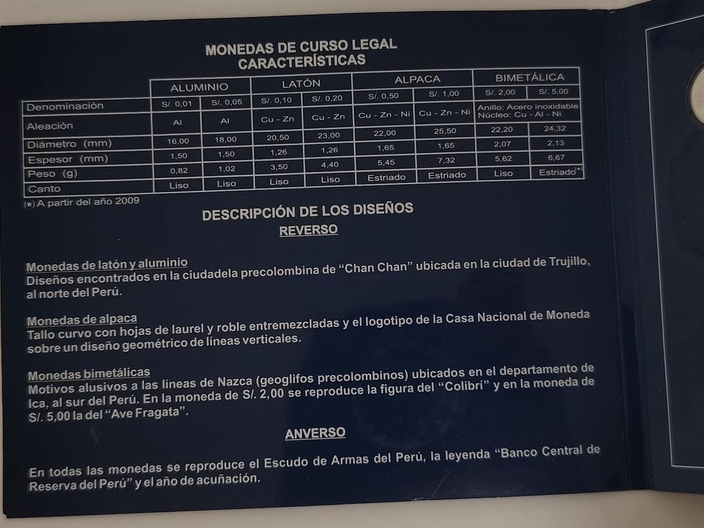 布加迪🐬～世界钱币(上海)🌾第 278 期 /  各国套币和散币 秘鲁🇵🇪 2009年套币8枚