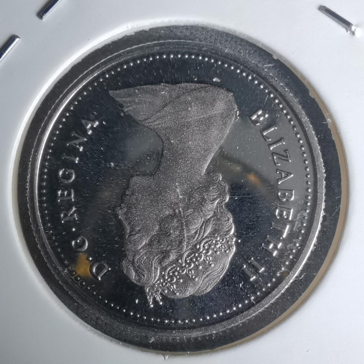 沼泽如烟--第1011场 加拿大1983年25分精制币