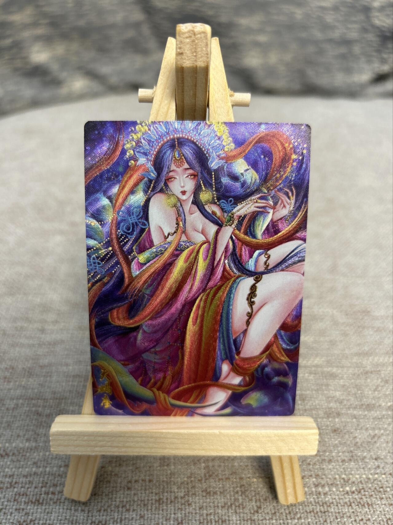 喜灰玩卡拍卖第五期，接拍品0佣金，欢迎送拍，释放现金流，让自己有资金可以购买更多喜欢的卡牌，让别的卡友能淘到更多心仪的卡牌 墨婉文化 太乙老师绘 天蝎座 粗闪