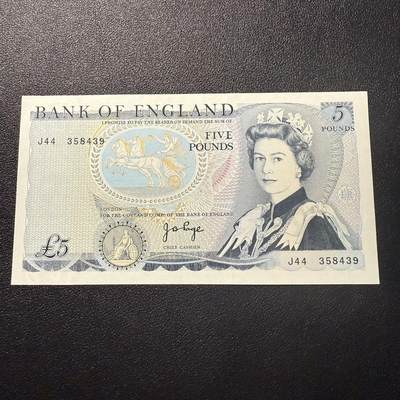 第15期 库存 - 英国1971年5镑 a版无L 全新unc