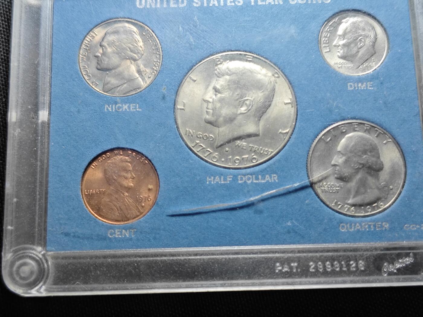 KK钱币收藏小铺   套币 批量/好品散币专场 2月预留时间 周末发货  美国套币 含1976建国200周年纪念币