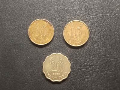 荟藏特别场次第四期——“社长的钢镚堆” - 香港硬币批量三枚