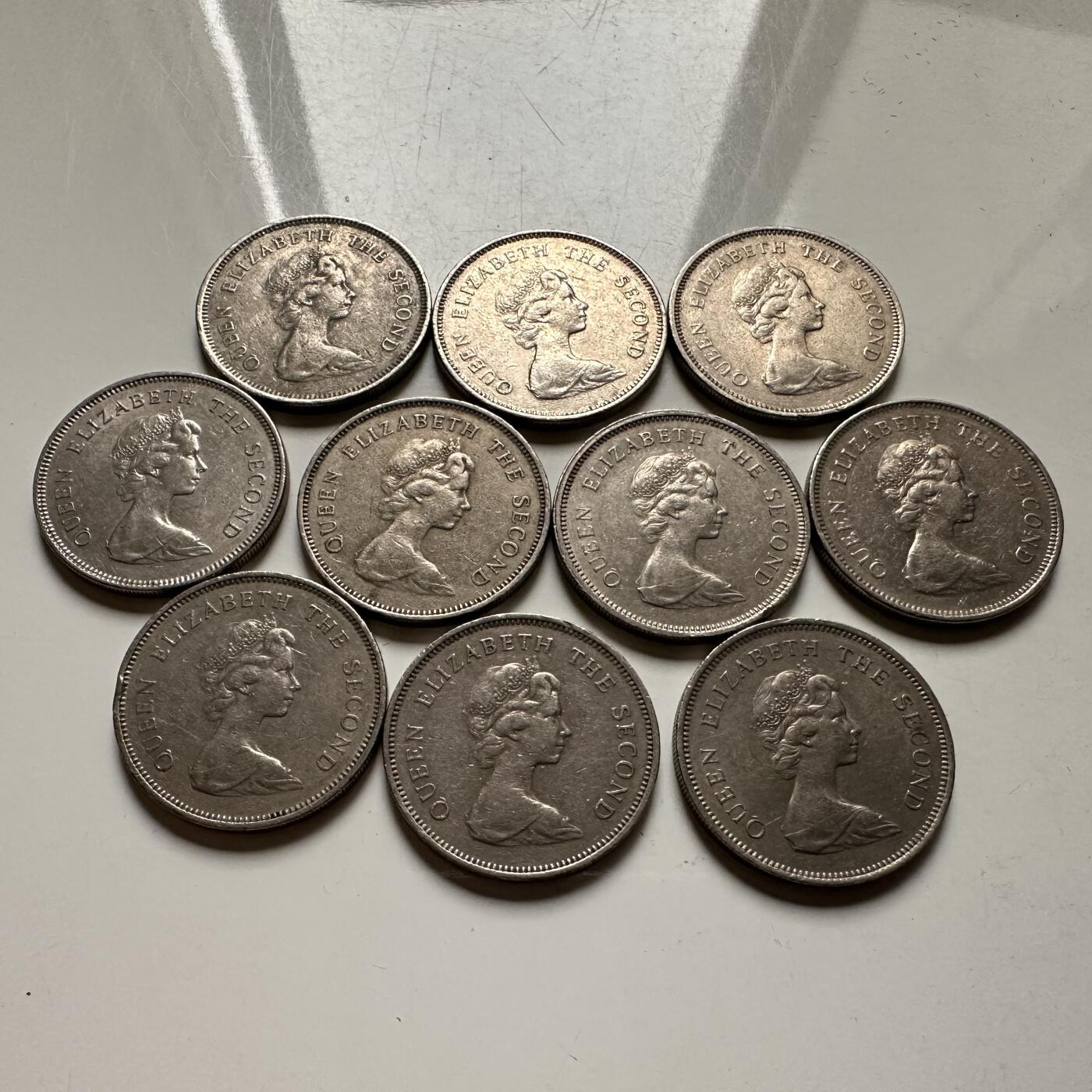 🌹外币初藏🌹🐯2026年第23场  每周二四六晚8️⃣点 接代拍 香港英王 一元10枚