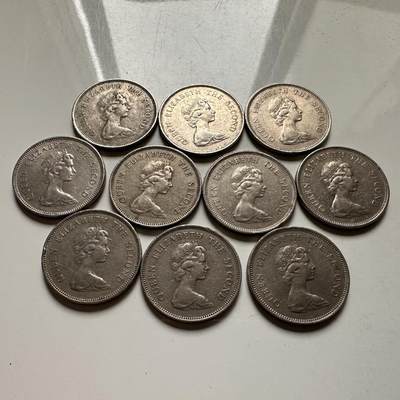 🌹外币初藏🌹🐯2026年第23场  每周二四六晚8️⃣点 接代拍 - 香港英王 一元10枚